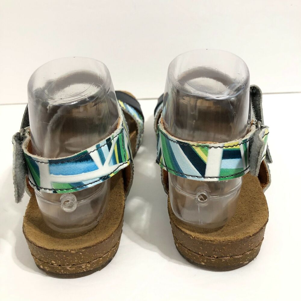 The Art Company Leather Footbed Sandals Quarter Ankle Strap Strappy Shoes 40 / 9 - Picture 4 of 8